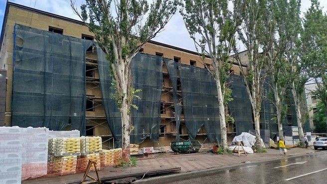 Марат Хуснуллин: В Донецке приступили к капремонту здания политехнического колледжа