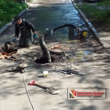 Игорь Мартынов: Специалистами производственного участка №1 Филиала «Енакиевское ПУВКХ» ГУП ДНР «ВОДА ДОНБАССА» выполнены следующие виды работ: