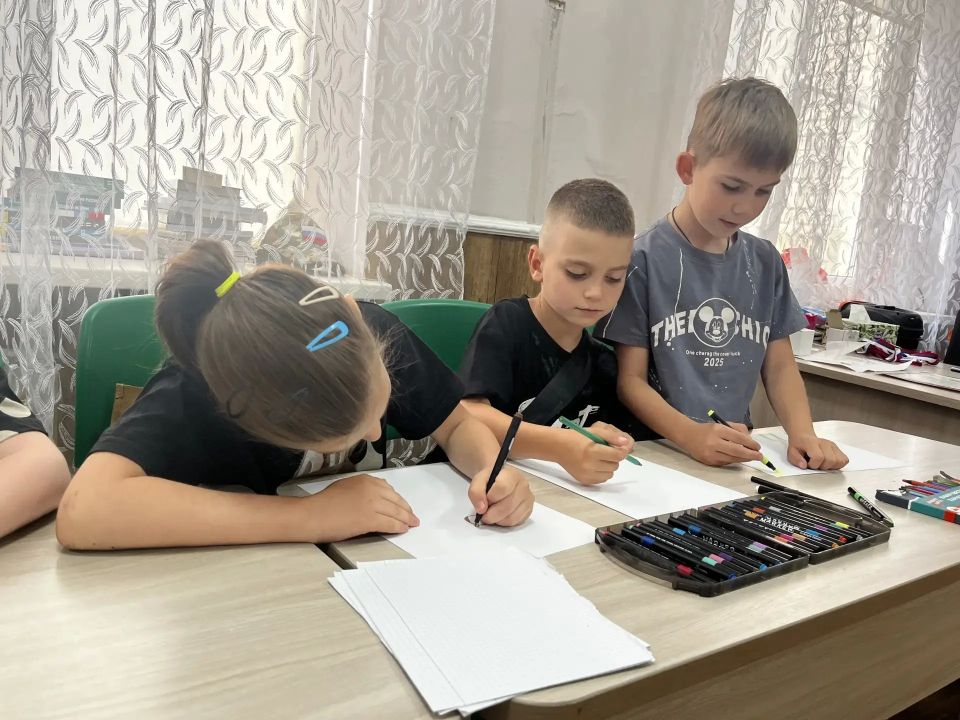 В Марьяновской школе прошла Всероссийская акция «Родина, горжусь!»