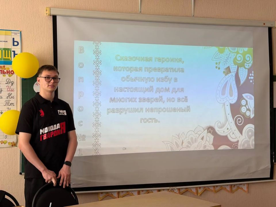 Молодёжь Тельманово провела для ребят яркий и познавательный мастер-класс