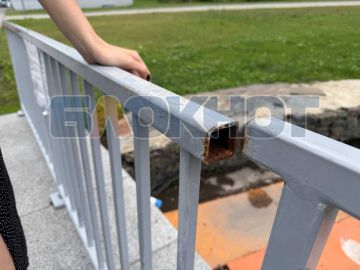 Парк возле «Донбасс-Арены», гордости города, стал разлагаться
