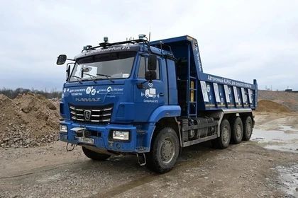 На Каранском карьере тестируют беспилотную технику для дорожной отрасли ДНР