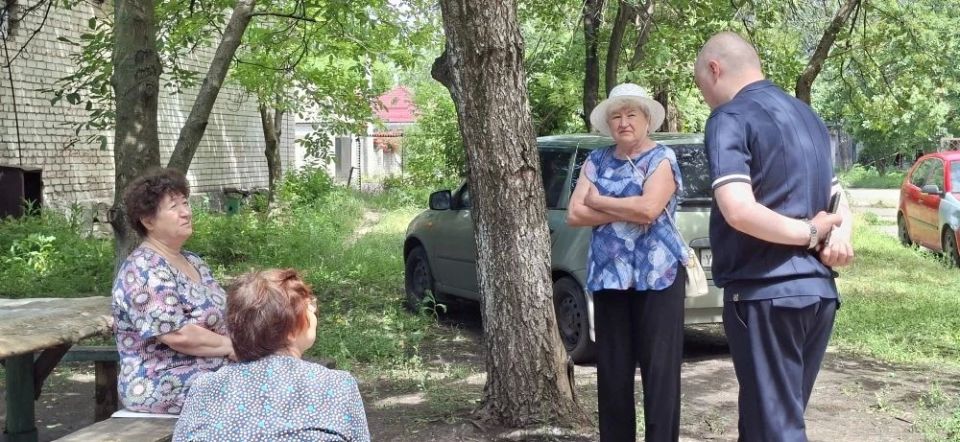 Денис Зубов: Встреча с жителями. 16 июня заместитель главы администрации городского округа Иловайск Сергей Александрович Криза встретился с жителями