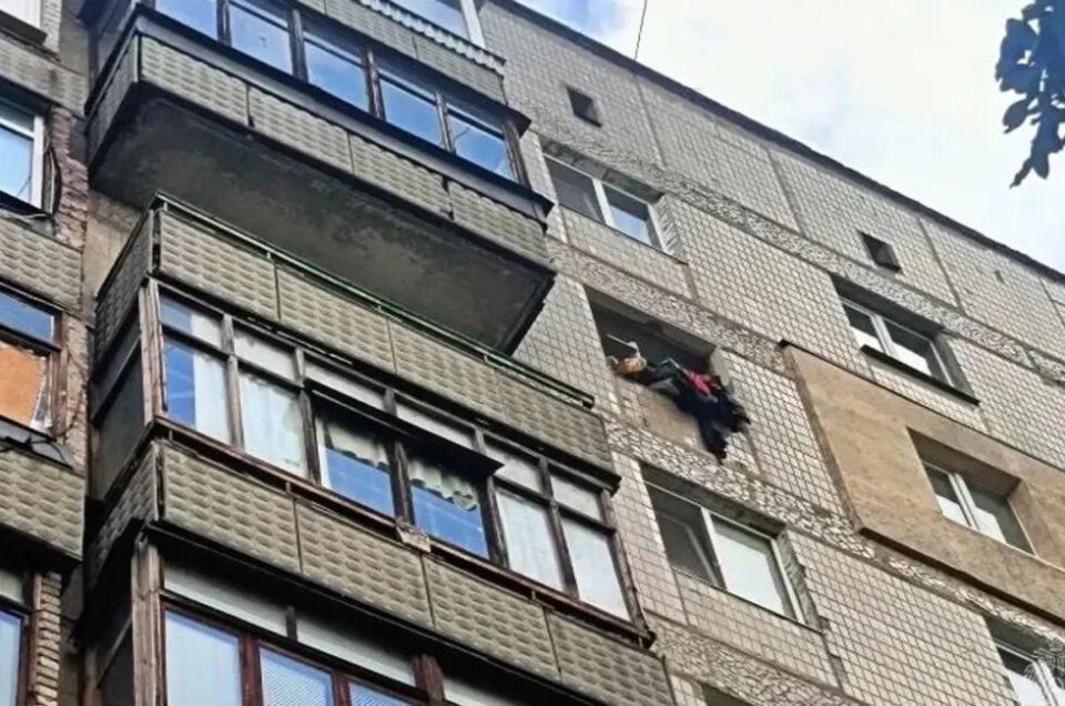 В Донецке в многоэтажке произошел взрыв бытового газа