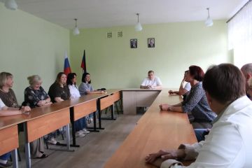 Состоялась встреча руководства администрации городского округа Горловка с трудовым коллективом