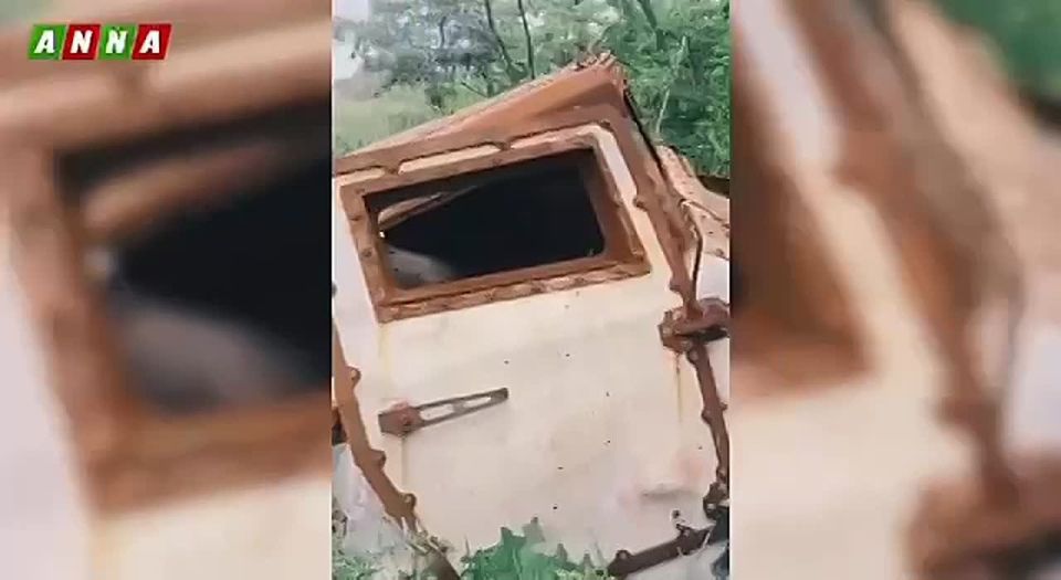 Бойцы показали, как выглядит сегодня дорога в Родинское — одну из горячих точек на Красноармейском направлении