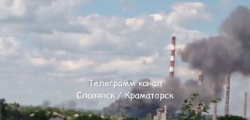 Новый прилет по Славянской ТЭС