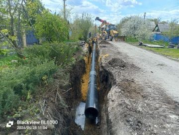 Третий этап восстановления магистрального водовода в Ясиноватой идет полным ходом