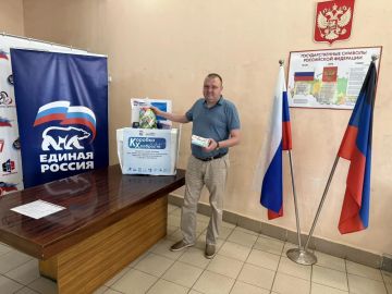 Кировский район города Донецка присоединился к всероссийской акции «Коробка Храбрости», реализуемой Единой Россией