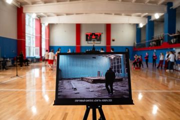 В спорткомплексе “Спарта” после масштабного ремонта сегодня открыли спортивный зал