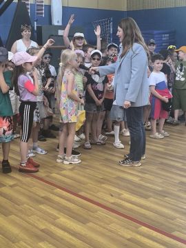 Волшебное завершение лета: в Новоазовской школе № 1 прошло закрытие лагеря «Капитошка»