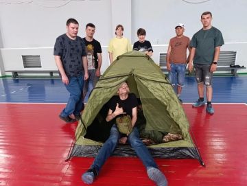 В рамках акции «Спортивный Донбасс» в Снежном прошла тренировка-демонстрация по спортивному туризму для людей с ограниченными возможностями здоровья