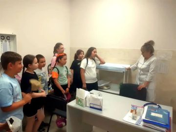 Шаг в профессию: ребята из Мелекино побывали в амбулатории