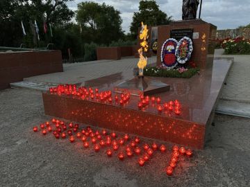 Яшалтинский район Калмыкии присоединился к памятному Митингу в День памяти и скорби и Международной акции «Свеча Памяти»