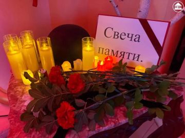 В День памяти и скорби в Харцызском городском Дворце культуры состоялось трогательное тематическое мероприятие