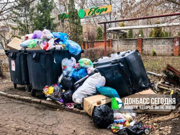 В Донецке пересмотрят график вывоза мусора из-за проблем с топливом