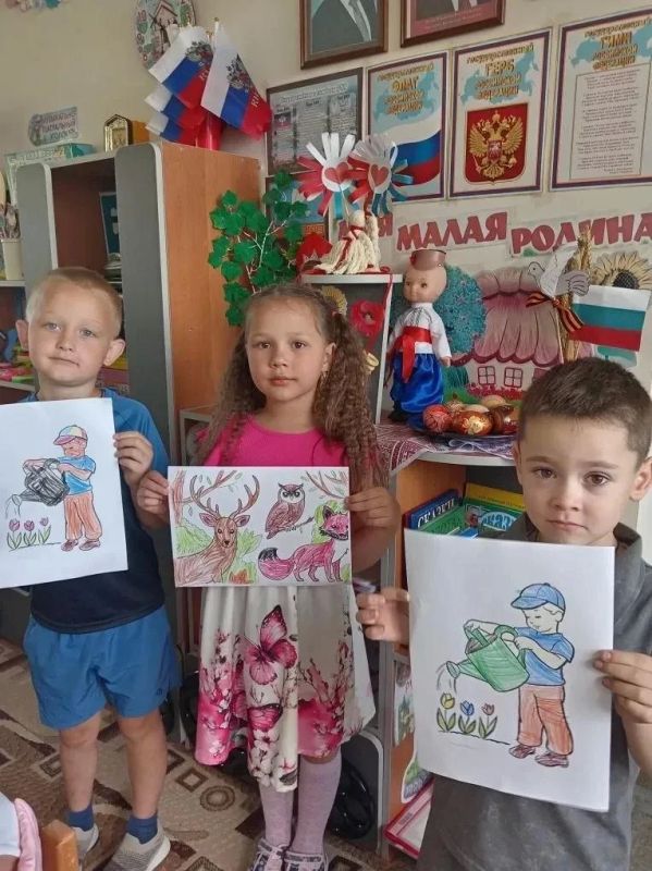 Мир в детских ладонях: юные художники дарят планете надежду
