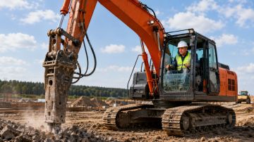 ��������� ������� �������� ����������� �� Hitachi ZX450LCH-3 � ������������ ��� ������ � �.��������� (���)