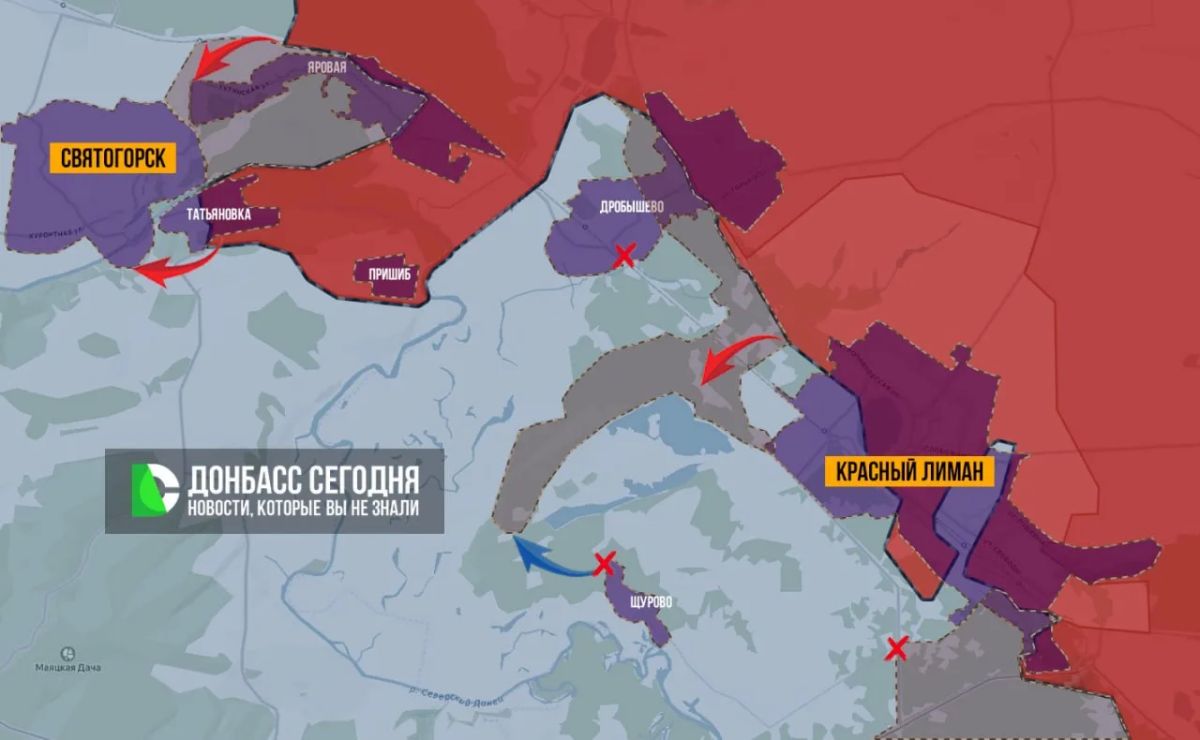 Войска РФ завершают зачистку северо-восточной части Красного Лимана