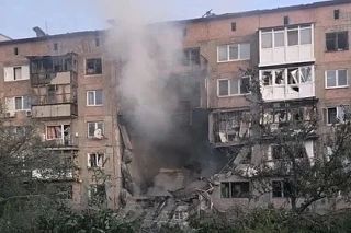 В Горловке жильцы разрушенного ударом БПЛА ВСУ подъезда будут переселены