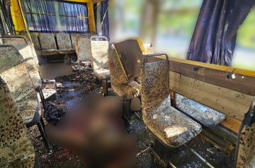 В РФ назвали кровавой провокацией Киева атаку автобуса в Херсоне