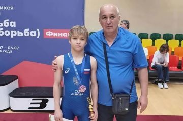 Донецкий борец завоевал бронзу на XIII летней Спартакиаде учащихся России