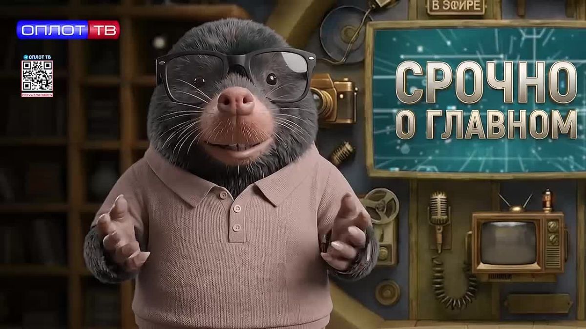 «Кротик Оплотик" подготовил для Вас новый выпуск срочных новостей!