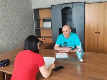 Сегодня я начал рабочую неделю с приёма граждан