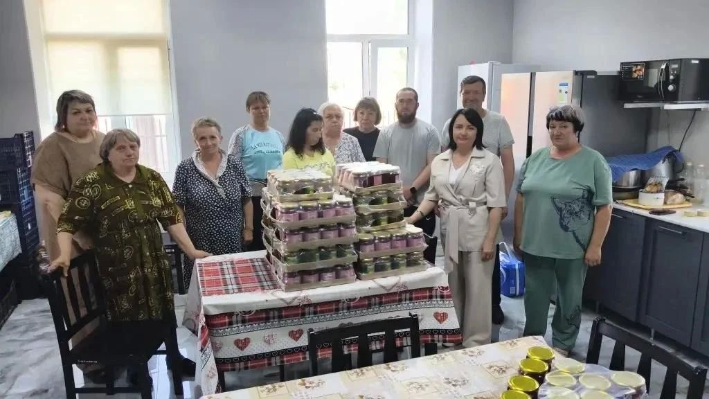 Варенье и гуманитарную помощь от друзей из Балашихи