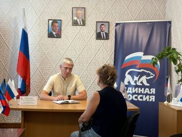 Сегодня, 06 июля, провёл приём граждан города Моспино
