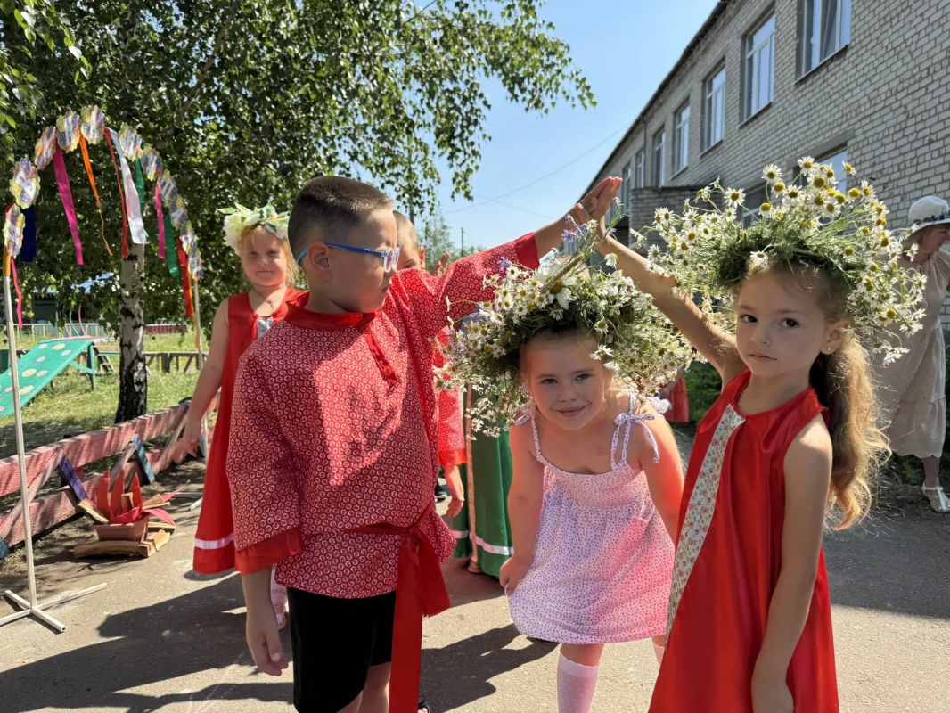 07.07.2026 в ГБДОУ «Детский сад № 3 «Ласточка» г.о. Иловайск» ДНР прошёл праздник Ивана Купала