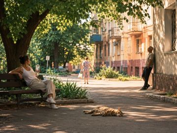Сегодня Донецк будто включил режим энергосбережения