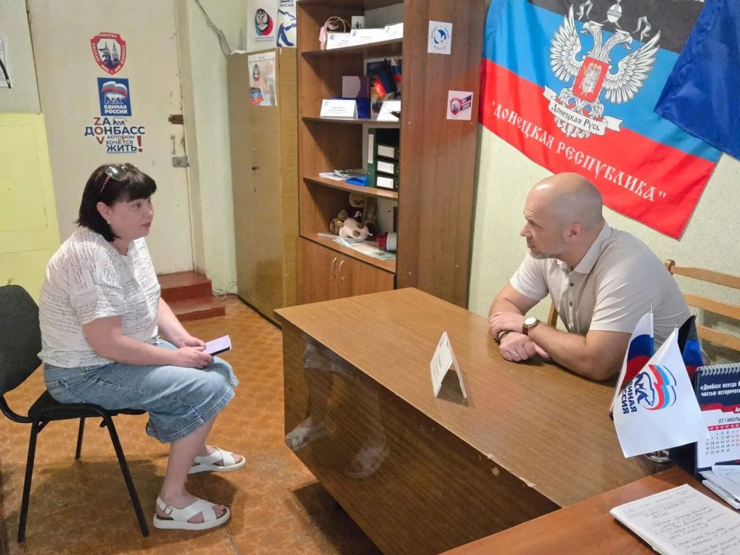 Сергей Желновач провел личный прием жителей Мироновского