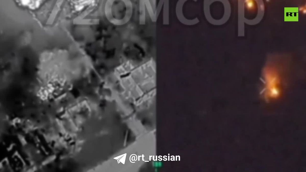 Бежавшим из Константиновки вэсэушникам не удалось скрыться от прицельного удара российских бойцов