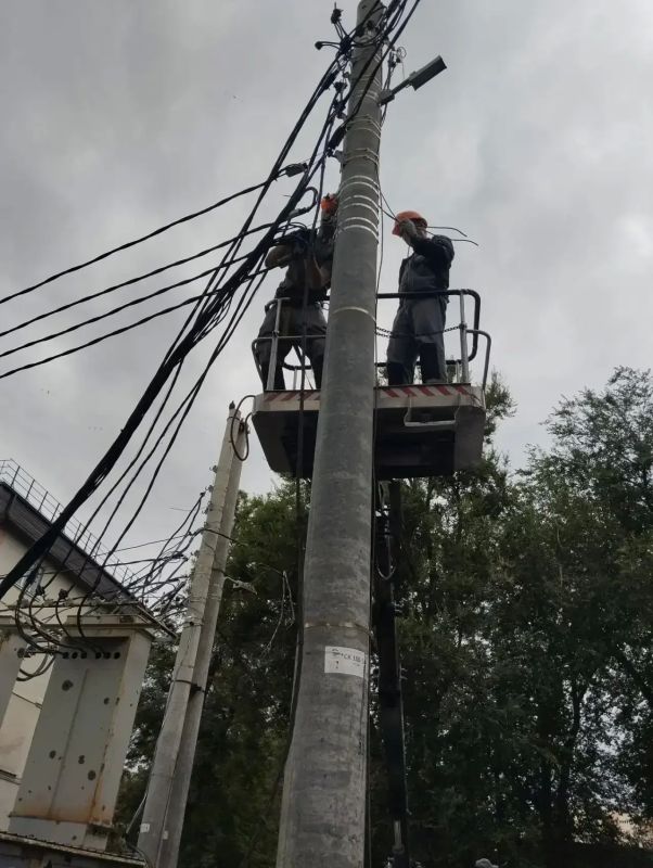 Энергетики отчитались о работах на минувшей неделе