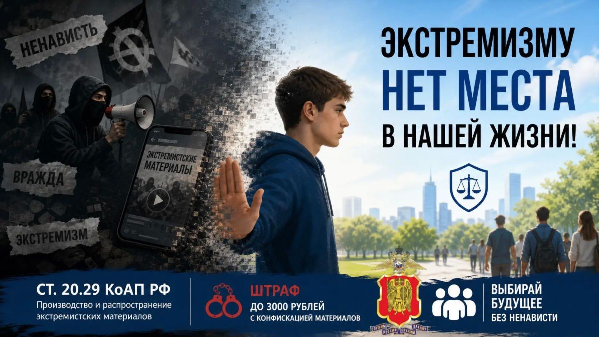 Выбирай будущее без ненависти