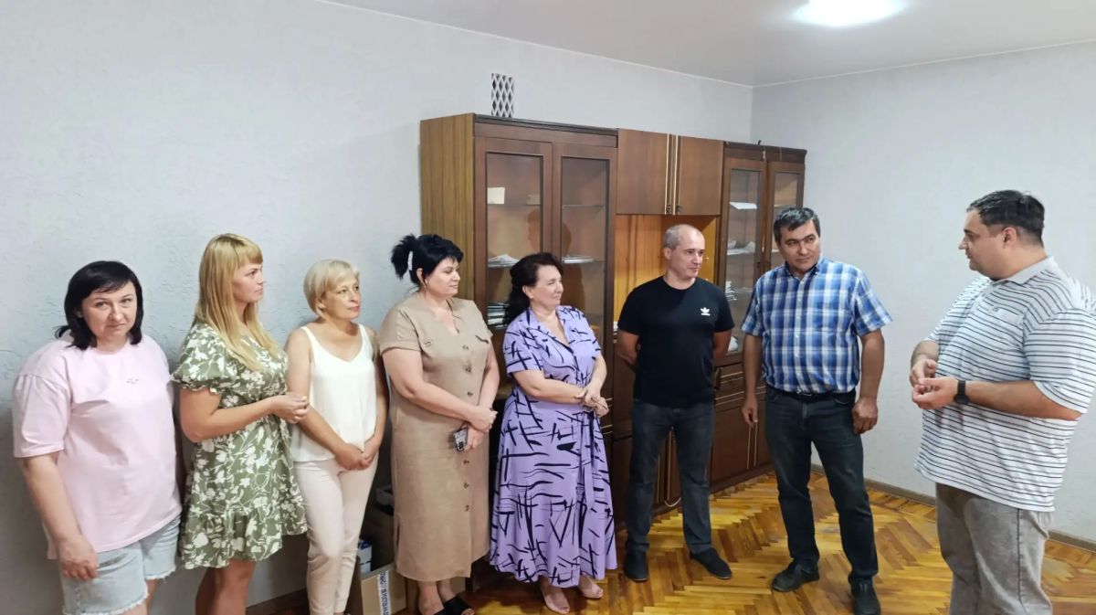 Владимир Топузов обсудил с коллективом «Вектора» службу в «БАРС» и вопросы ТОС