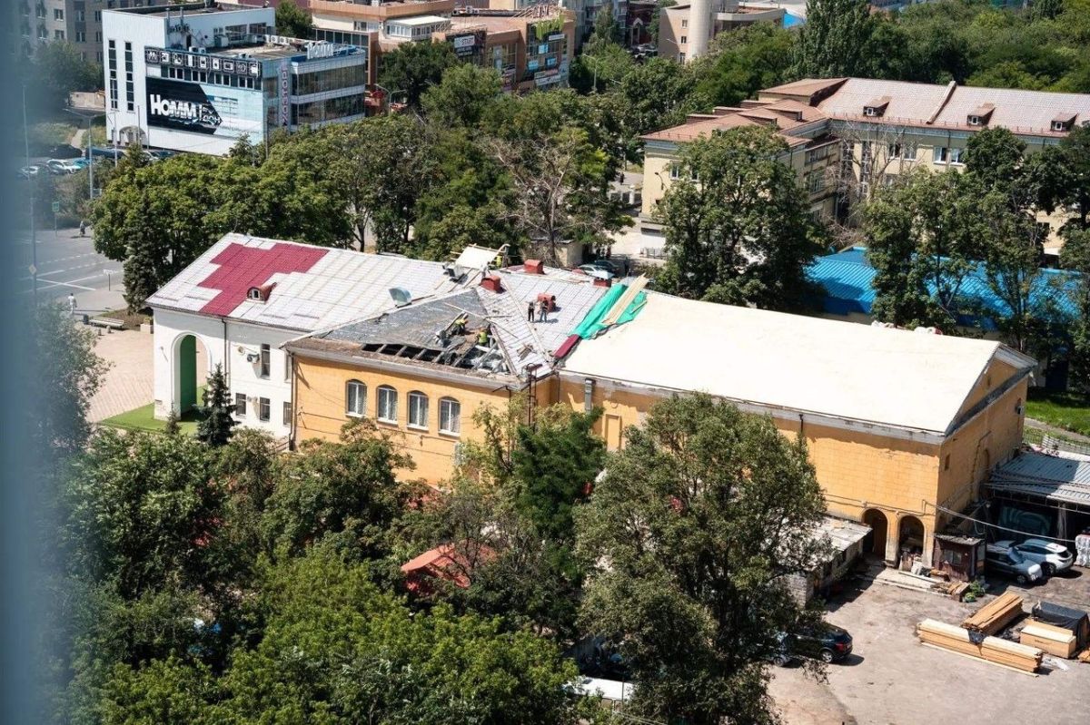 Ремонт кровли в театре кукол, итоги работы «Воды Донбасса»: о главном на утро 16.07.2026 года