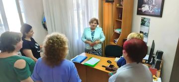 Состоялась встреча начальника Управления образования администрации городского округа Горловка с трудовым коллективом