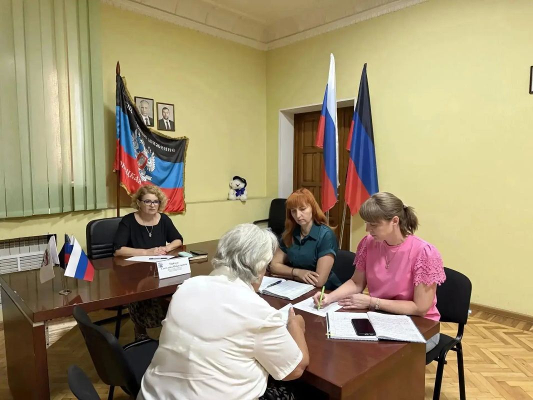 В Шахтерске провели прием граждан