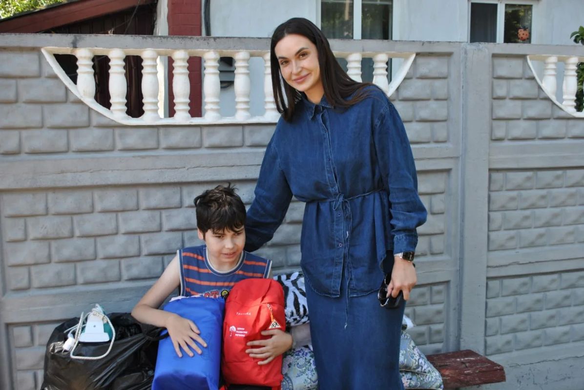 Таисия Чернявская посетила семьи, пострадавшие после атаки БПЛА в Зуевке