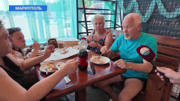 Как безопасно утолить голод отдыхающим на пляжах Мариуполя