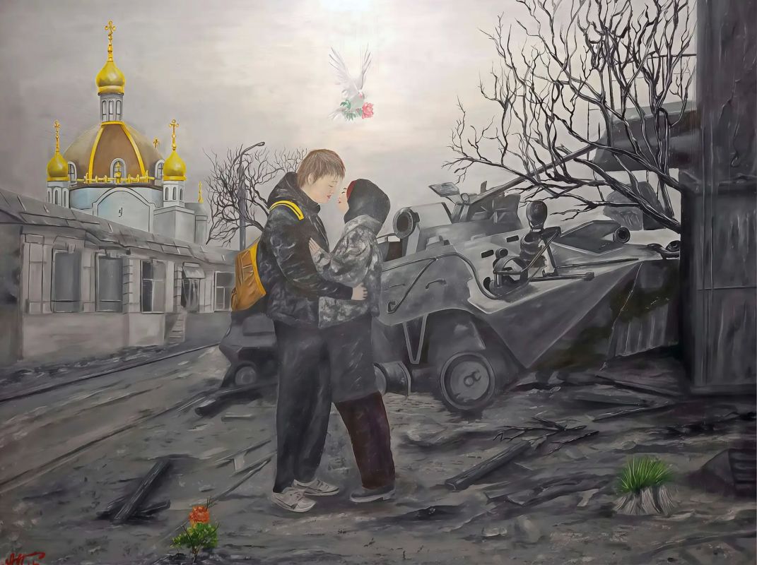Мариуполь. 2022 год. Время, когда мир вокруг окрасился в цвета пепла, а привычная жизнь замерла в черно-белом эхе войны