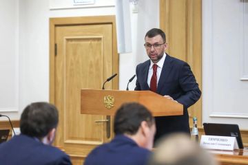 Глава ДНР выступил на заседании Совета по вопросам интеграции воссоединенных субъектов РФ в правовую и социально-экономическую системы РФ при Совете Федерации под председательством первого заместителя Председателя верхней...