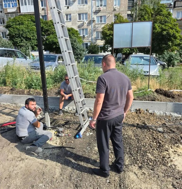 Сергей Ермаков: В Снежном продолжается работа по улучшению городской среды в рамках народной программы "Единой России" и нацпроекта «Инфраструктура для жизни»