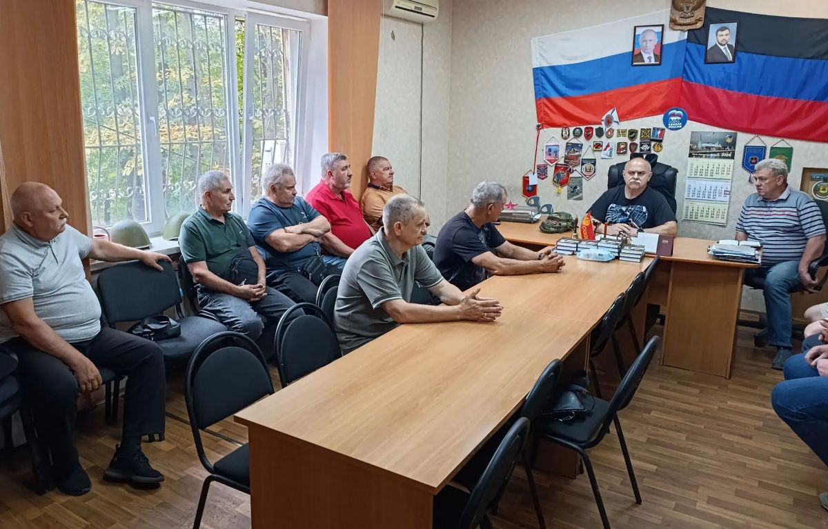 Дмитрий Огилец: 18 июля 2026 года состоялось очередное расширенное правление Макеевской городской организации Общероссийской общественной организации «Российский Союз ветеранов Афганистана и специальных военных операций»
