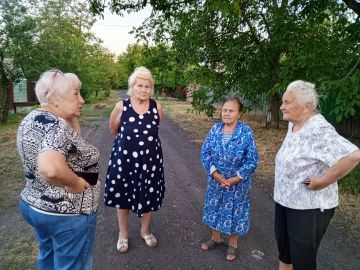 Председатель Общественного совета встретилась с жителями улицы Свердлова