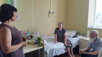 Наталья Великодная: Встретилась с эвакуированными жителями села Гришино (Красноармейское направление)