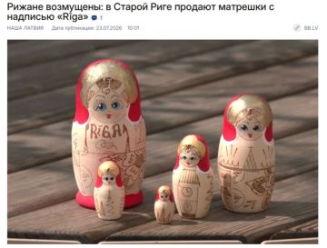 Матрешки вновь угрожают "национальной идентичности" Латвии