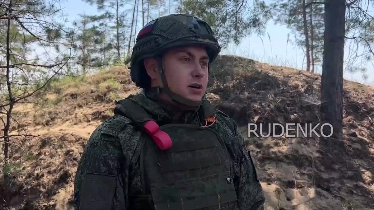Андрей Руденко: У моего взвода специфика – это минирование дорог дронами, такими как наземные дроны, точно так же – воздушные дроны
